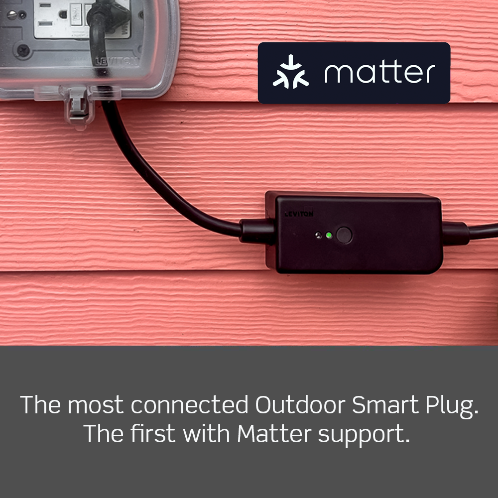 SNAP INVENT 15-Amp Smart Outdoor Wi-Fi Plug 2 Socket Waterproof Electrical  Power Extension Cord Alexa Google Assistant