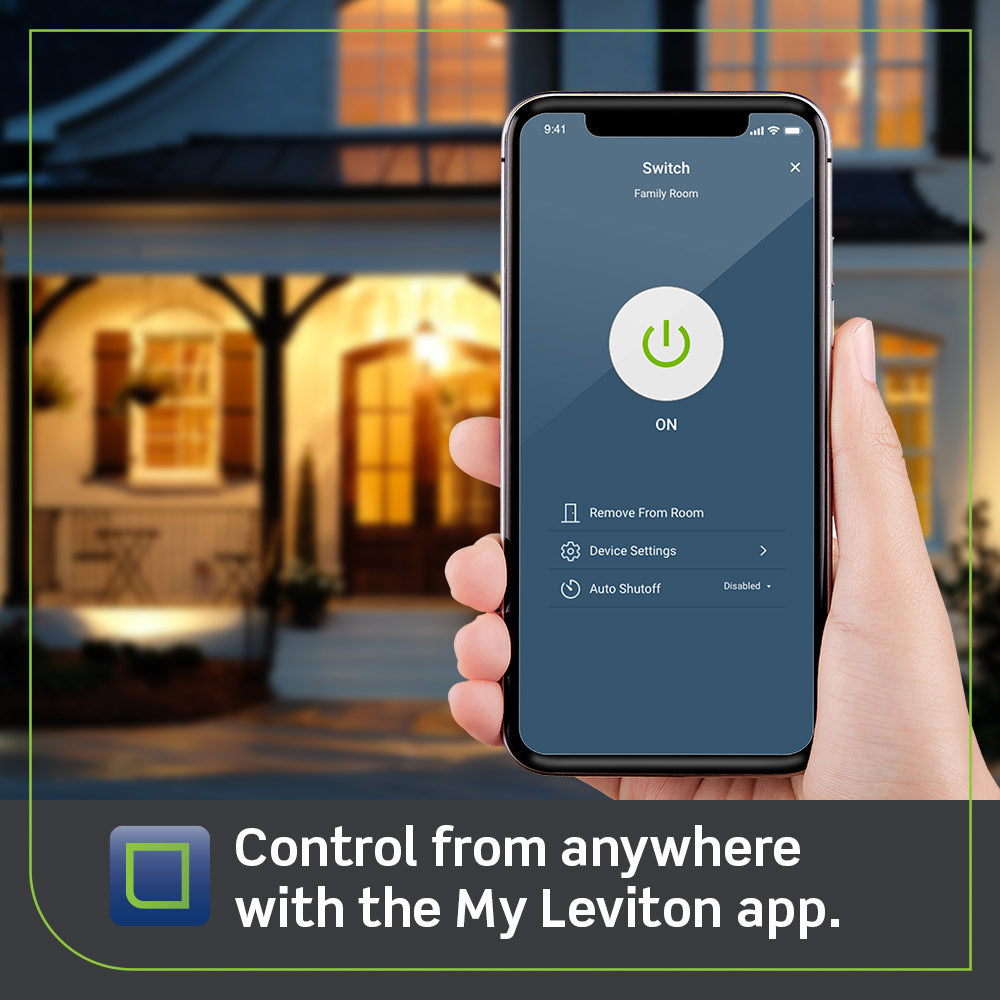 Leviton smart hot sale switch google home