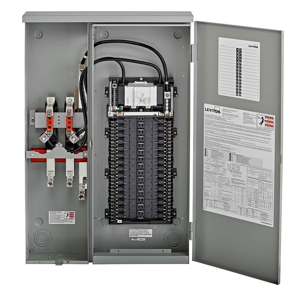 30 Space Outdoor All-In-One Meter Load Center Combo with 100A Main Circuit Breaker, LJ310-BED
