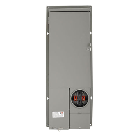 30 Space Outdoor Meter Main Combo with 125A Main Circuit Breaker, Semi-Flush, LG312-BED