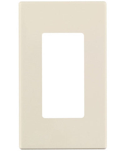 1-Gang Decora Plus Wall Plate, Screwless, Snap-On Mount, Various Colors, 80301-S - Leviton - 2