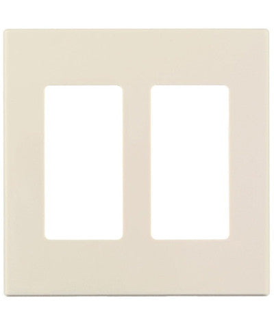 2-Gang Decora Plus Wall Plate Screwless Snap-On Mount, Various Colors, 80309-S - Leviton - 2