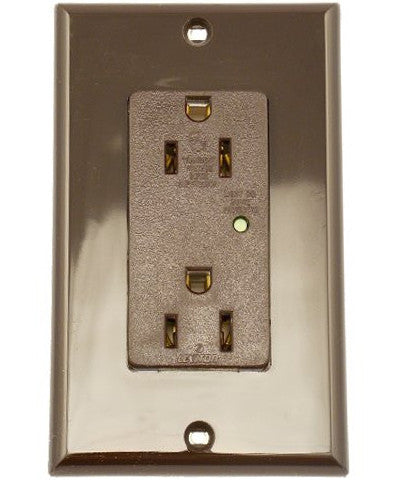 15 Amp, 125 Volt, Decora Plus Duplex Surge Suppressor Receptacle ...