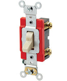 20-Amp, 120/277-Volt, Antimicrobial Treated Toggle, Standard 3-Way AC Quiet Switch, A1223-2 - Leviton - 2