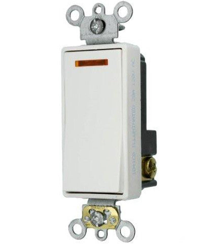 20 Amp, 120 Volt, Decora Plus Rocker Pilot Light – Illuminated ON – Req 20 Amp, 120 Volt, Decora Plus Rocker Pilot Light – Illuminated ON – Req