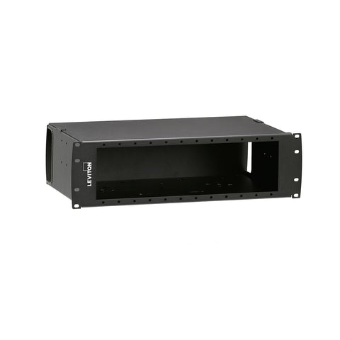 500i SDX 3RU Flush Mount Fiber Distribution and Splice Enclosure, empty; Accepts up to (12) SDX adapter plates or SDX MTP cassettes to patch up to 72 LC fibers per RU, 5R3UL-F12