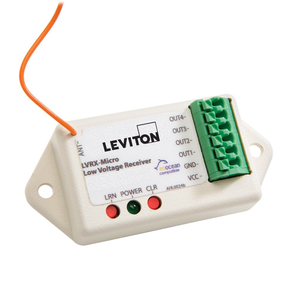 2/3/4 Room Controller Available, White, WS0RC - Leviton - 2