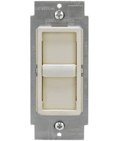SureSlide Universal 150-Watt LED/CFL, 600-Watt Incandescent Slide-To-OFF Dimmer, 6672-1L - Leviton - 2