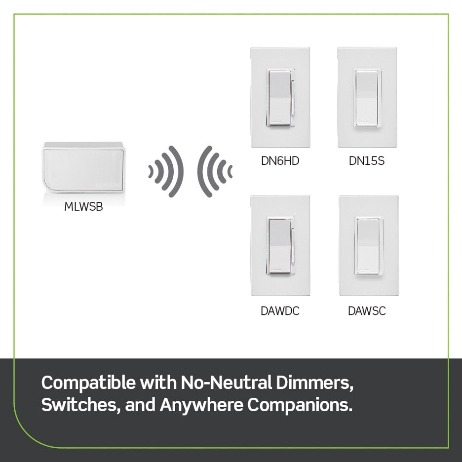 WiFi Bridge for NoNeutral Decora Smart Dimmers and Switches (DN6HD a