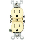 15 Amp 125 Volt, Weather and Tamper Resistant, Duplex Receptacle, Grounding, Side and Quickwire, W5320-T0 - Leviton - 3