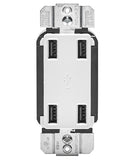 4.2-Amp High Speed 4-Port USB Charger, USB4P - Leviton - 1