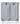 Weatherproof Cover, Metal Flat Lid, 2-Gang Decora, GFCI or Duplex Receptacle or Single Receptacle, Horizontal Mount, Gray, WM2V-GY - Leviton