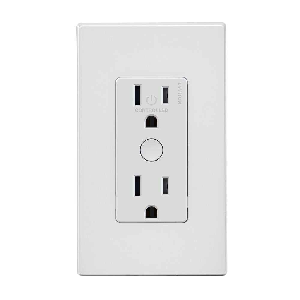 Tamper-Resistant Outlet with Z-Wave Technology, ZW15R-1BW