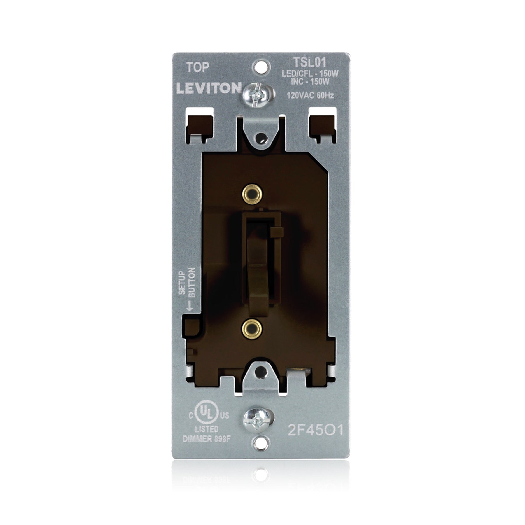 Switch Cover Led Slide Toggle Slide LED Advanced Dimmer Switch for 150W Dimmable LED, Halogen ...