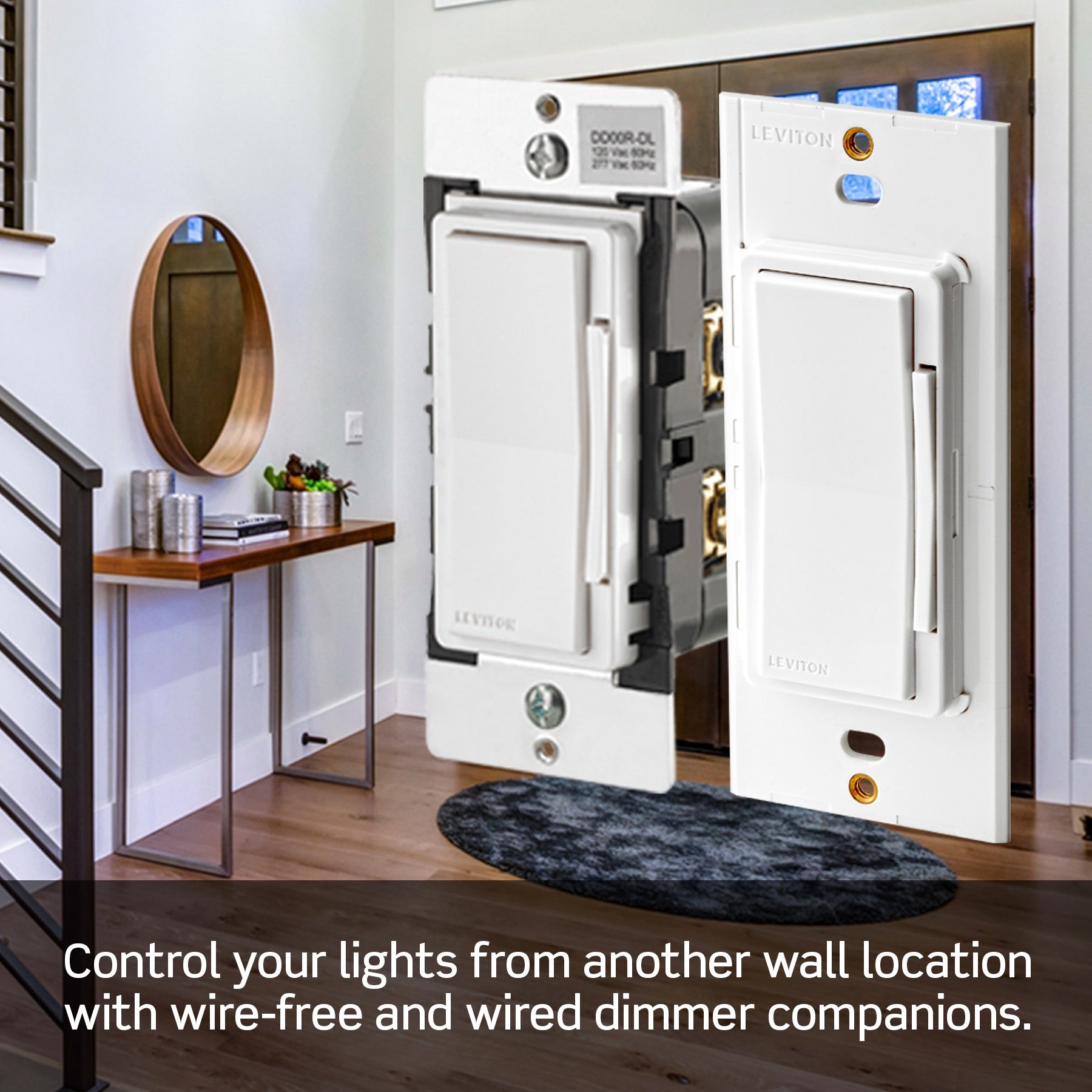 Decora Smart Dimmer Switch, Wi-Fi, Works with Matter, My Leviton, Alex