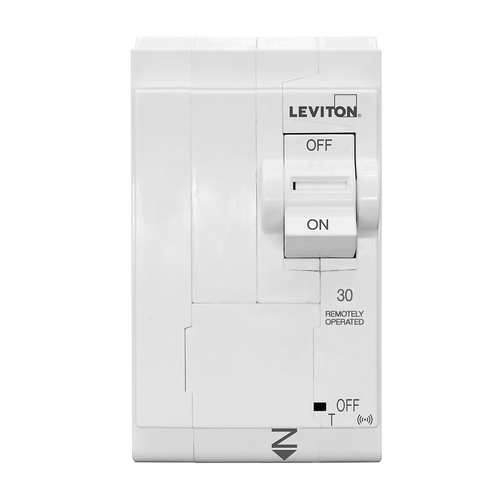 Leviton LB230-ST 2nd Gen Smart Circuit Breaker with Remote Control, Standard, 2-Pole 30 Amp, 120/240-Volt and 120/208-Volt, 10kA Interrupt Rating