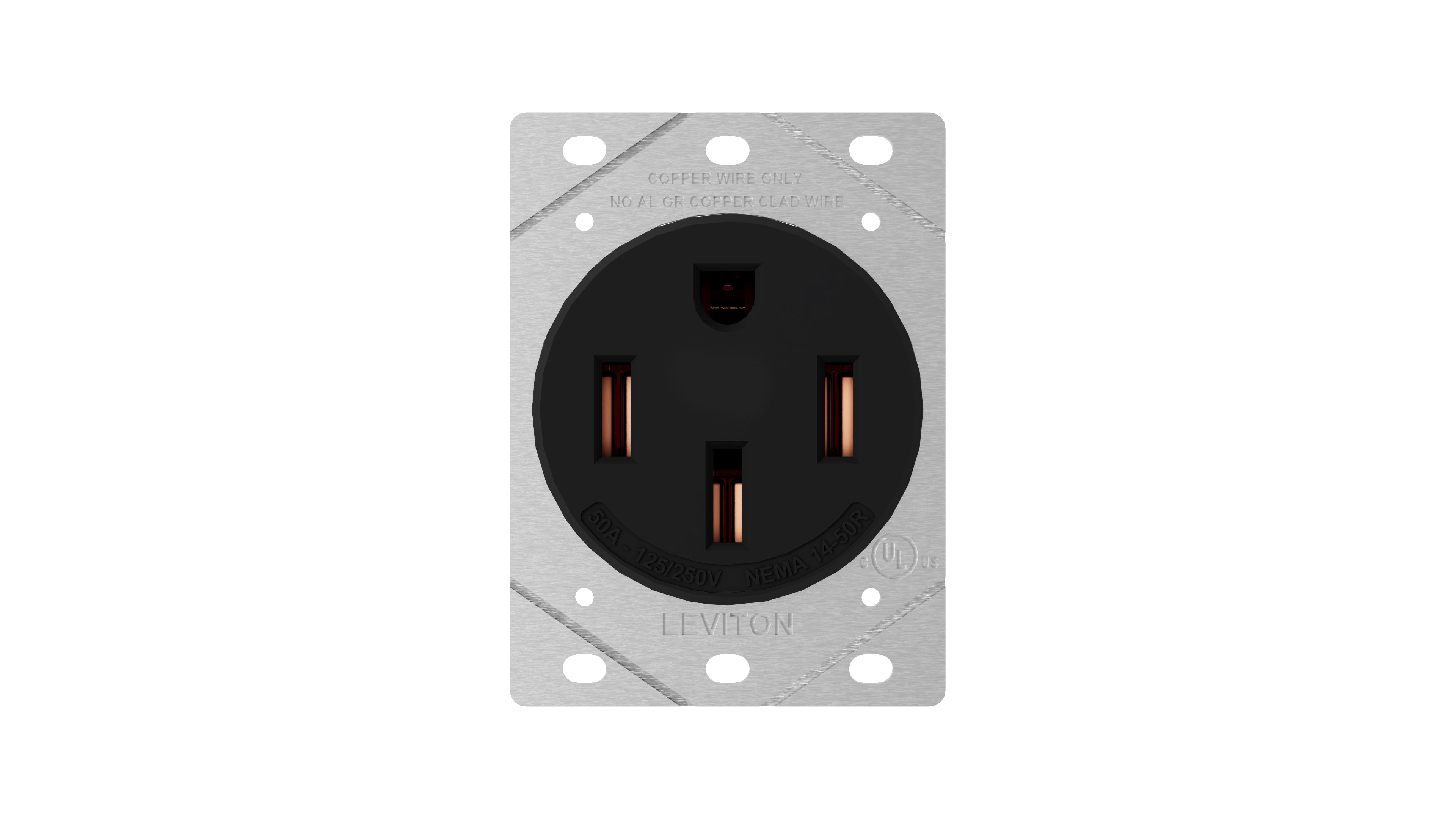 50 Amp EV Charging Receptacle/Outlet, Heavy Duty, 1450R – Leviton