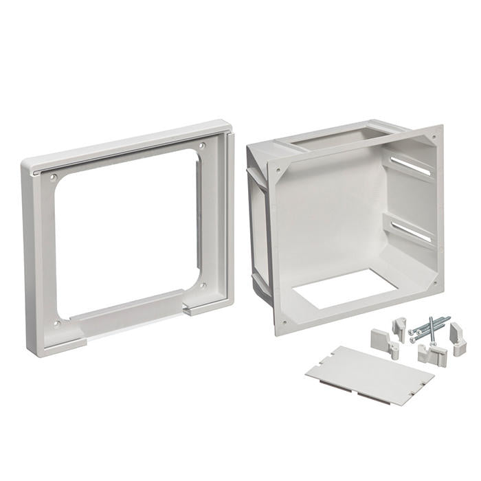 Recessed Entertainment Box (REB), includes High Profile Cover, 47617-RBH, White