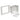 Recessed Entertainment Box (REB), includes low profile frame, White, 47617-REB