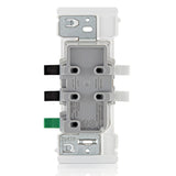 Leviton E5325-SW Decora Edge 15 Amp Tamper-Resistant Duplex Outlet, White