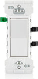 Leviton E5603-SW Decora Edge 15 Amp 3-Way Rocker Switch, White