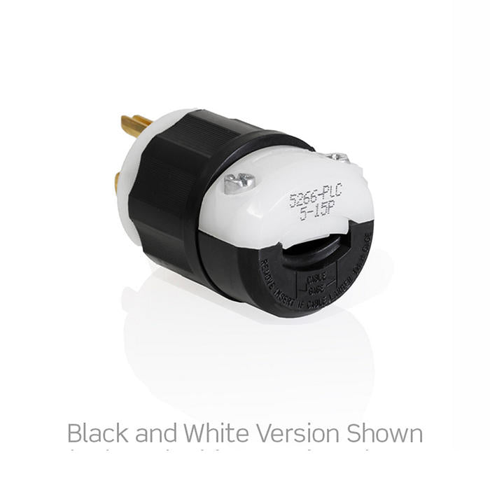 Power Plug Indication Straight Blade Plug with Power Indication, 5266-PLC – Leviton