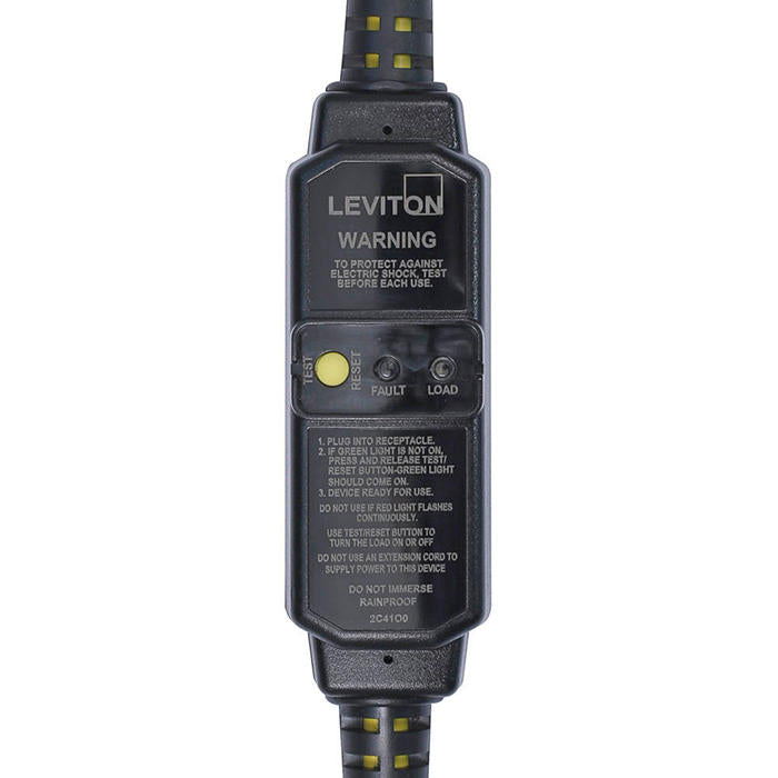 15 Amp GFCI Cord Set, 3 Foot, Automatic Reset, GSCA1-3TC