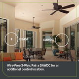 Decora Smart Dimmer Anywhere Companion, DAWDC-2RW, White