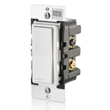 Decora Companion Switch for multi-location control with LED locator, 120VAC, 60Hz, White, Ivory, Light Almond, DD0SR-DLZ