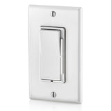 Decora Slide Dimmer Switch Antimicrobial Treated for Dimmable LED, Halogen and Incandescent Bulbs, White, DSL06-2AW