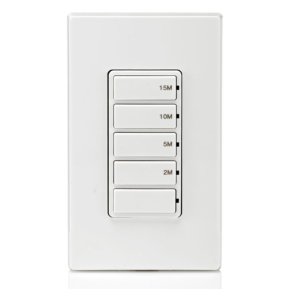 Countdown Timer Switch for bathroom household lights, 2-5-10-15 min, N ...