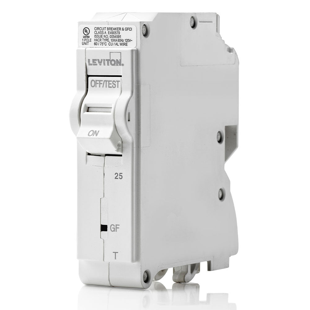 25A 1-Pole GFCI Branch Circuit Breaker, LB125-GFT