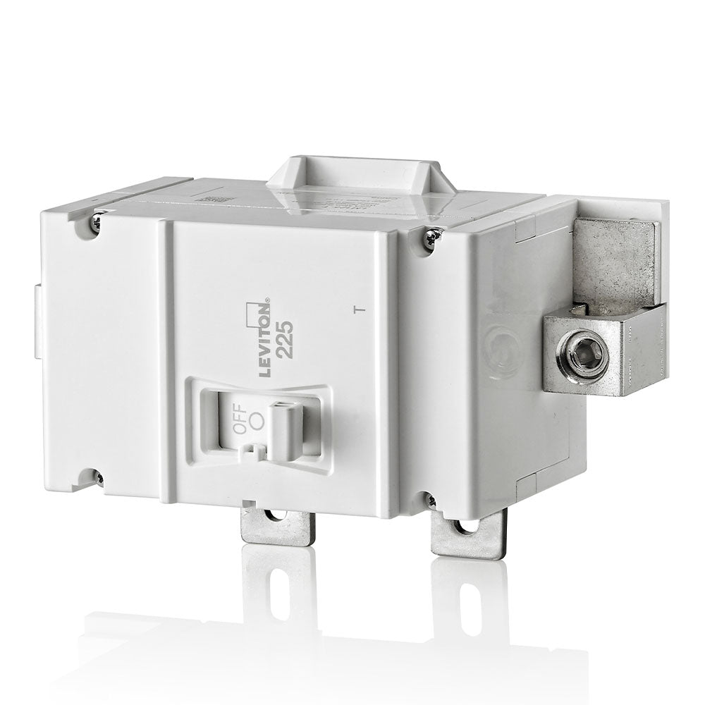 Leviton LM200-T 200 Amp 2-Pole Main Circuit Breaker - Thermal Magnetic, White, For Leviton Load Centers