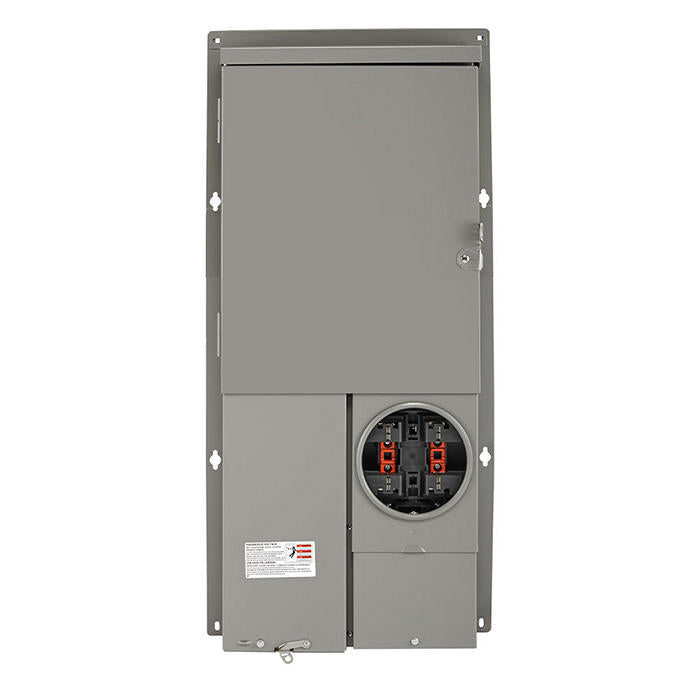 12 Space Outdoor Meter Main Combo with 200A Main Circuit Breaker, Solar-Ready, LP120-SR