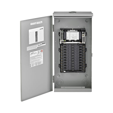 Outdoor Load Center, 20 space Outdoor Breaker Box with 150A Main Circuit Breaker, LR215-BDD