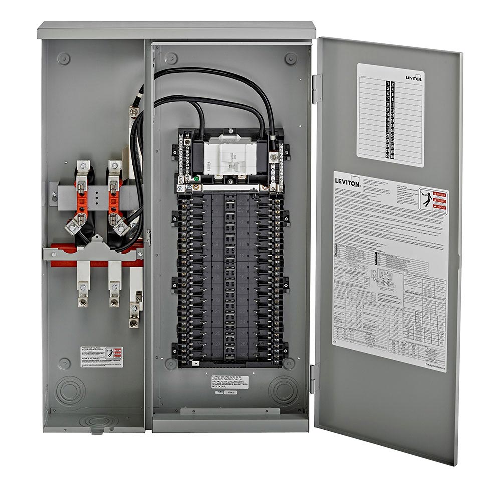 30 Space Outdoor All-In-One Meter Load Center Combo with 200A Main Cir ...