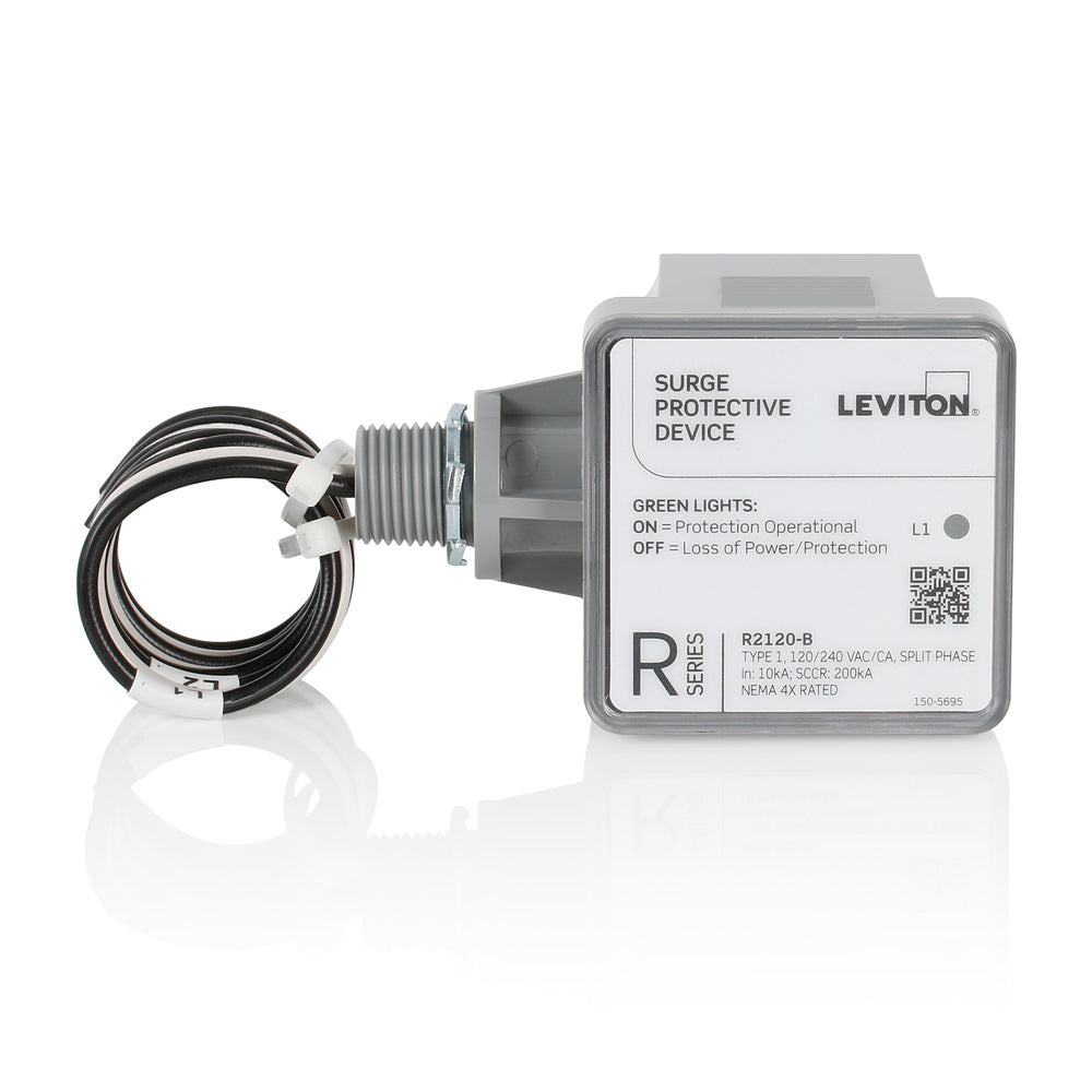 Type 1 Surge Protective Panel SPD, Gray, R2120B Leviton