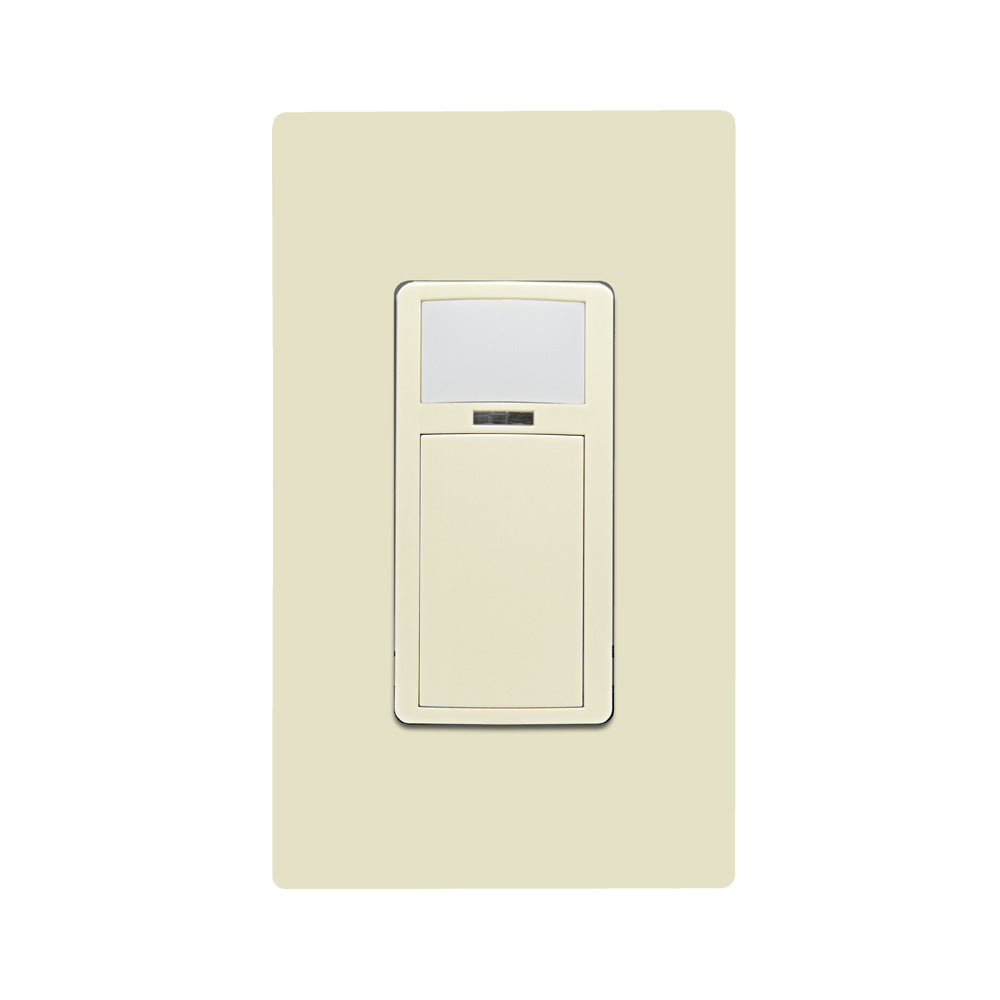 Wallbox Occupancy Sensor/Vacancy Sensor with Nightlight, Ivory, ODS15