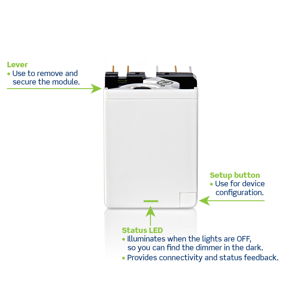 Decora Evolve™ Smart Switch Module, VM2S1-1W