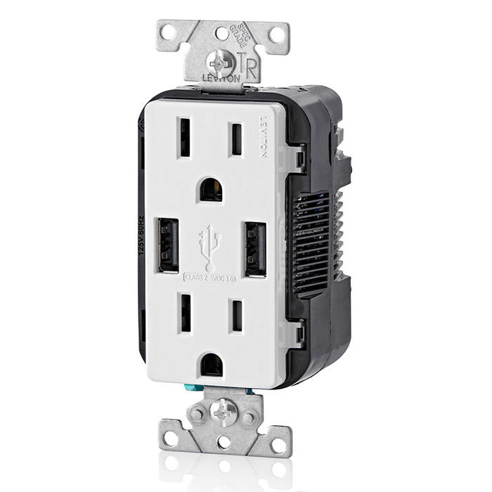 Usb In Wall Box USB Outlets – Leviton