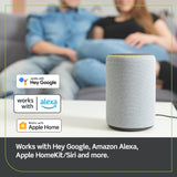 Decora Smart Voice Dimmer Switch with Amazon Alexa Built-in, Wi-Fi 1st Gen, DWVAA-1BW, White