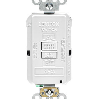 Blank Face AFCI Receptacle, AFRBF - Leviton - 1