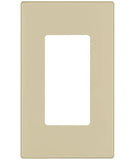 1-Gang Decora Plus Wall Plate, Screwless, Snap-On Mount, Various Colors, 80301-S - Leviton - 3