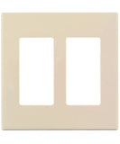 2-Gang Decora Plus Wall Plate Screwless Snap-On Mount, Various Colors, 80309-S - Leviton - 3