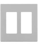 2-Gang Decora Plus Wall Plate Screwless Snap-On Mount, Various Colors, 80309-S - Leviton - 5