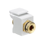 Banana Jack QuickPort Connector, Gold-Plated, 40837