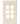 1-Gang QuickPort Wall Plate, 6-Port, 41080-6