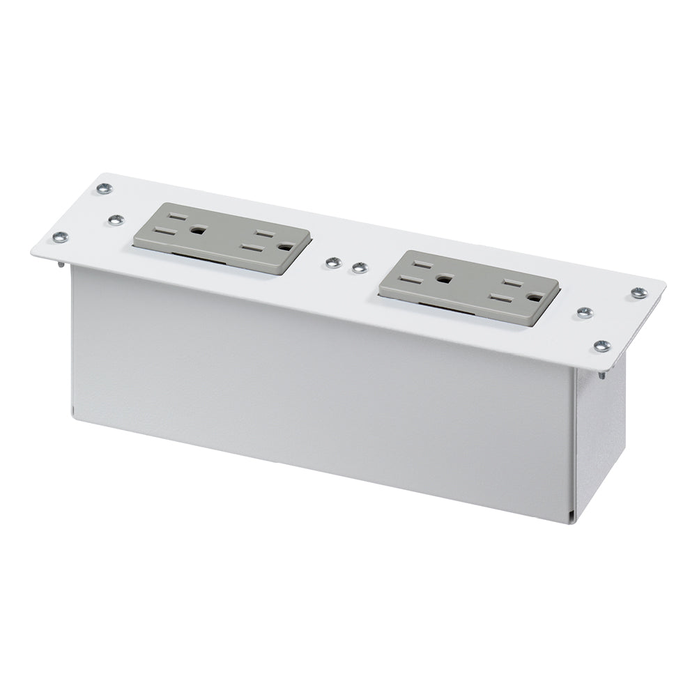 AC Power Module, Two Duplex Gray Receptacles, 47605-NDP