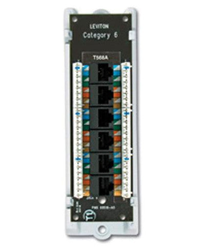 Category 6 Voice and Data Module, 47611-C6B - Leviton