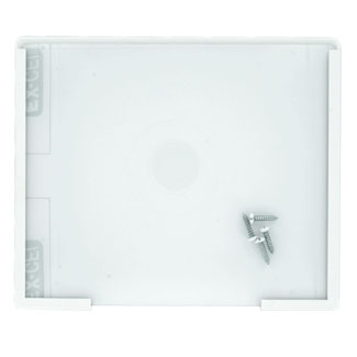 High profile cover, to be used with Recessed Entertainment Box (REB), Whit, 47617-HPC